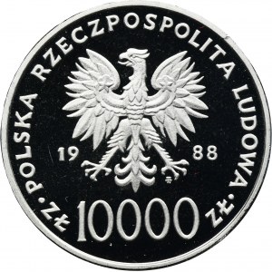 10.000 oro 1988 Giovanni Paolo II - Croce