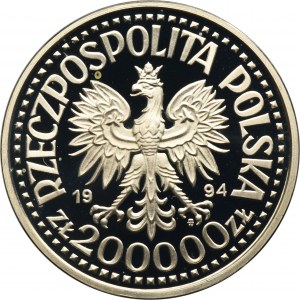 200 000 or 1994 Sigismond Ier le Vieux, demi-figure