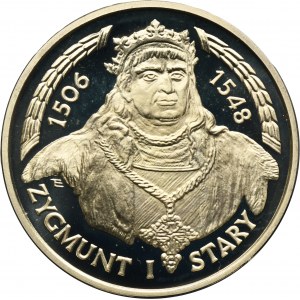 200 000 zlatých 1994 Žigmund I. Starý, busta