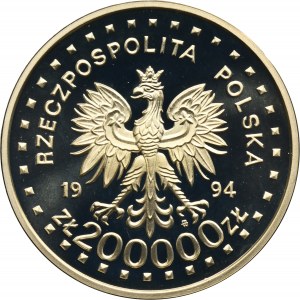 PLN 200,000 1994 200th anniversary of the Kosciuszko Uprising