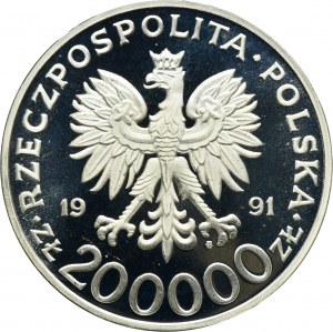 200 000 PLN 1991, 70 ans de la foire internationale de Poznan 1921-1991