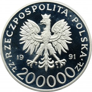 200,000 zloty 1991 Gen. Leopold Okulicki 