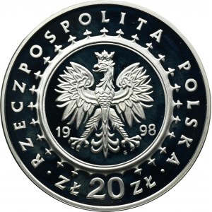 20 złotych 1998 Zamek w Kórniku
