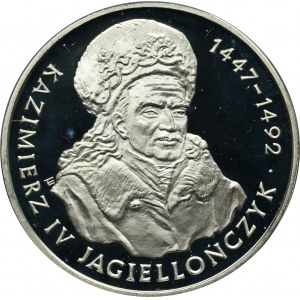 200 000 PLN 1993 Kazimír IV Jagelovský, busta