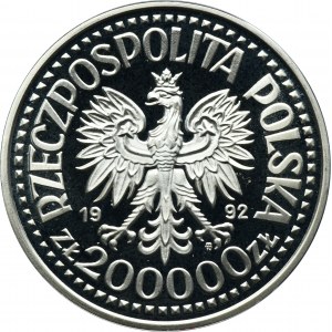 200 000 PLN 1992 Wladyslaw III Varnañczyk - busta