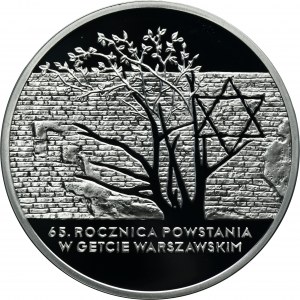 20 PLN 2008 65th Anniversary of the Warsaw Ghetto Uprising