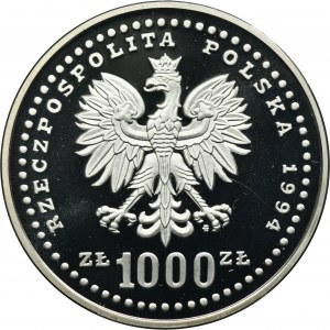 PRÓBA NIKIEL, 1.000 złotych 1994 XV PUCHAR ŚWIATA