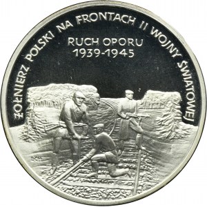 PLN 200 000 1993 Soldat polonais sur les fronts de la Seconde Guerre mondiale - Résistance 1939-1945