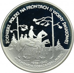 100.000 złotych 1991 Mjr Henryk Dobrzański 