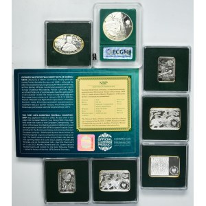 Zestaw, 10-20 złotych 2009-2012 (8 szt.)
