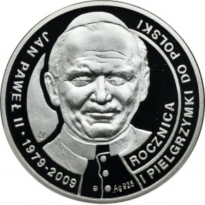 Medaile k 30. výročí první pouti Jana Pavla II. do Polska
