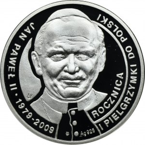 Médaille 30e anniversaire du premier pèlerinage de Jean-Paul II en Pologne