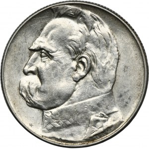 Pilsudski, 5 zloty 1934