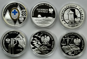 Set, 10 oro 2006-2009 (6 pezzi)