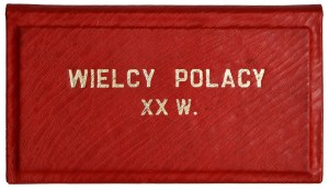 Set, Médailles Grands Polonais du 20ème siècle (4 pcs.)