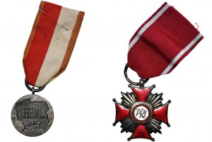 Set, médailles PRL (2 pcs.)