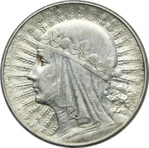 Głowa Kobiety, 10 złotych Warszawa 1932