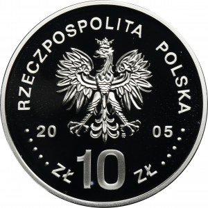 10 złotych 2005 Stanisław August Poniatowski, półpostać