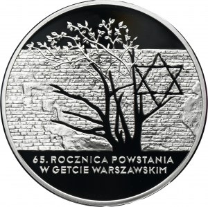 20 PLN 2008 65th Anniversary of the Warsaw Ghetto Uprising