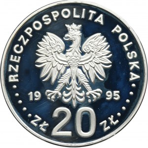 20 złotych 1995 Katyń, Miednoje, Charków 1940