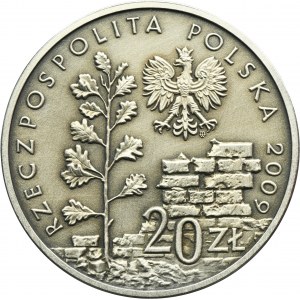 20 złotych 2009 65. Rocznica likwidacji Getta w Łodzi