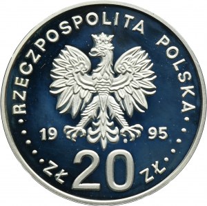 20 zloty 1995 500 Years of Plock Province