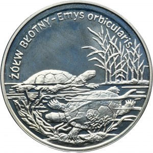20 złotych 2002 Żółw błotny