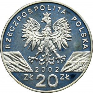 20 złotych 2002 Żółw błotny