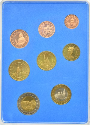 Sada polských mincí Euro 2003