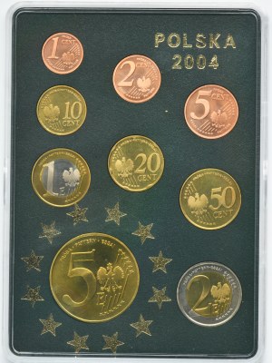 Set di monete polacche Euro 2004