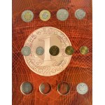 Set, Monete circolanti polacche 1995-2011 (circa 182 pezzi)