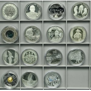 Zestaw, 10 złotych 1996-2008 (15 szt.)