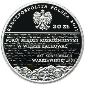 20 złotych 2017 Biskup Juliusz Bursche