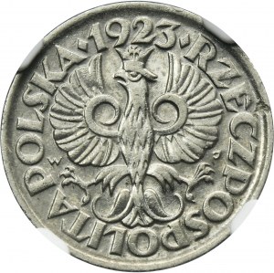 10 haléřů 1923 - NGC MS63