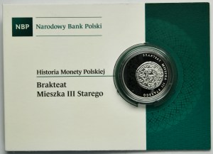 10 złotych 2014 Brakteat Mieszka III Starego