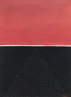 Józef Hałas (1927 Nowy Sącz - 2015 Wrocław), Bez tytułu, 2002