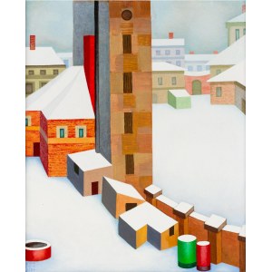 Krzysztof Cander (1936-2006), Der erste Schnee, 2003