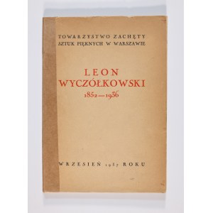 Sbírka děl, Leon Wyczółkowski 1852-1936. Obrazy, Varšava 1937