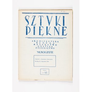 Sztuki Piękne, ročenka II č. 12, Varšava 1926 (září)