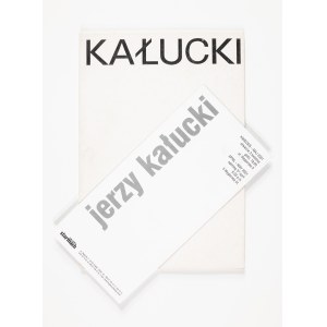 Jerzy Kałucki, Katalog wystawy, Kraków 1992