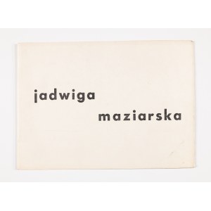 Jadwiga Maziarska, Varšava 1964