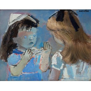 Rajmund Kanelba (Kanelbaum) (1897 Warschau - 1960 London), Die Wiege der Katze, 1959