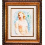 Mojżesz (Moise) Kisling (1891 Kraków - 1953 Paryż), Akt młodej, rudowłosej kobiety (Jeune rousse, le buste nu), 1935 (?)