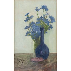 Henryk Kuna (1879 Warsaw - 1945 Torun), Flowers in a vase, 1907