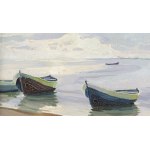 Otton Edward Borzemski (d. 1978, ), Fishing boats off the shore