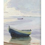 Otton Edward Borzemski (d. 1978, ), Fishing boats off the shore