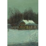 Wiktor Korecki (1890 Kamieniec Podolski - 1980 Milanówek near Warsaw), Winter Evening