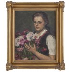 Róza Molnár (1900 - 1977 ), Portrét dievčaťa v maďarských šatách