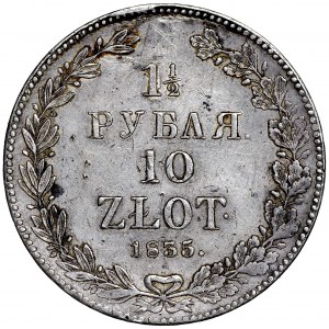 Królestwo Polskie, Mikołaj I, 1/12 Rubla=10 złotych 1835 Sankt Petersburg