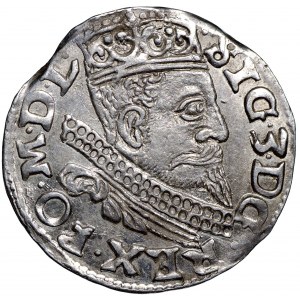 Zygmunt III Waza, Trojak 1599 Wschowa - nieopisana interpunkcja